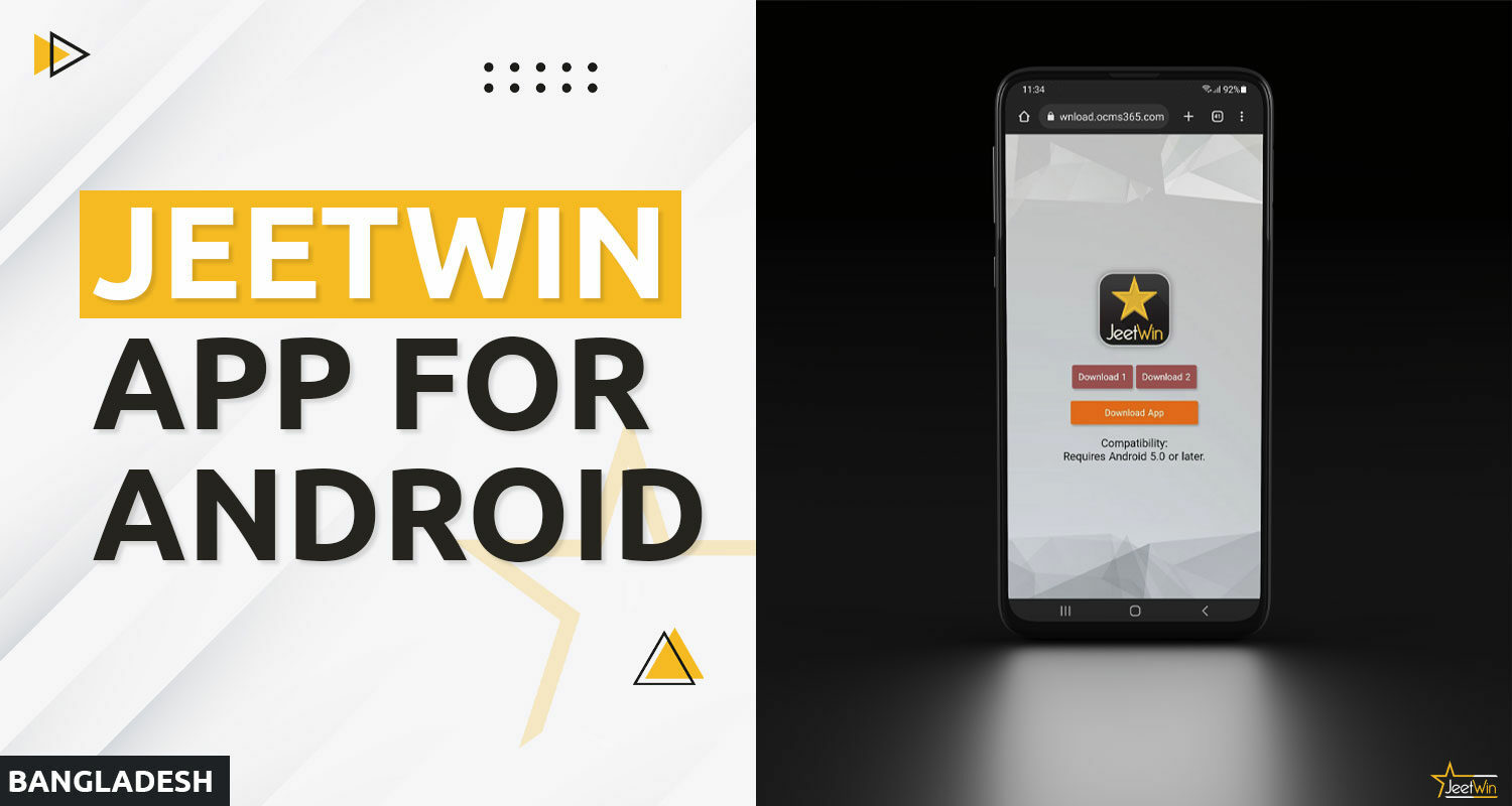 JeetWin provides a mobile application for Android