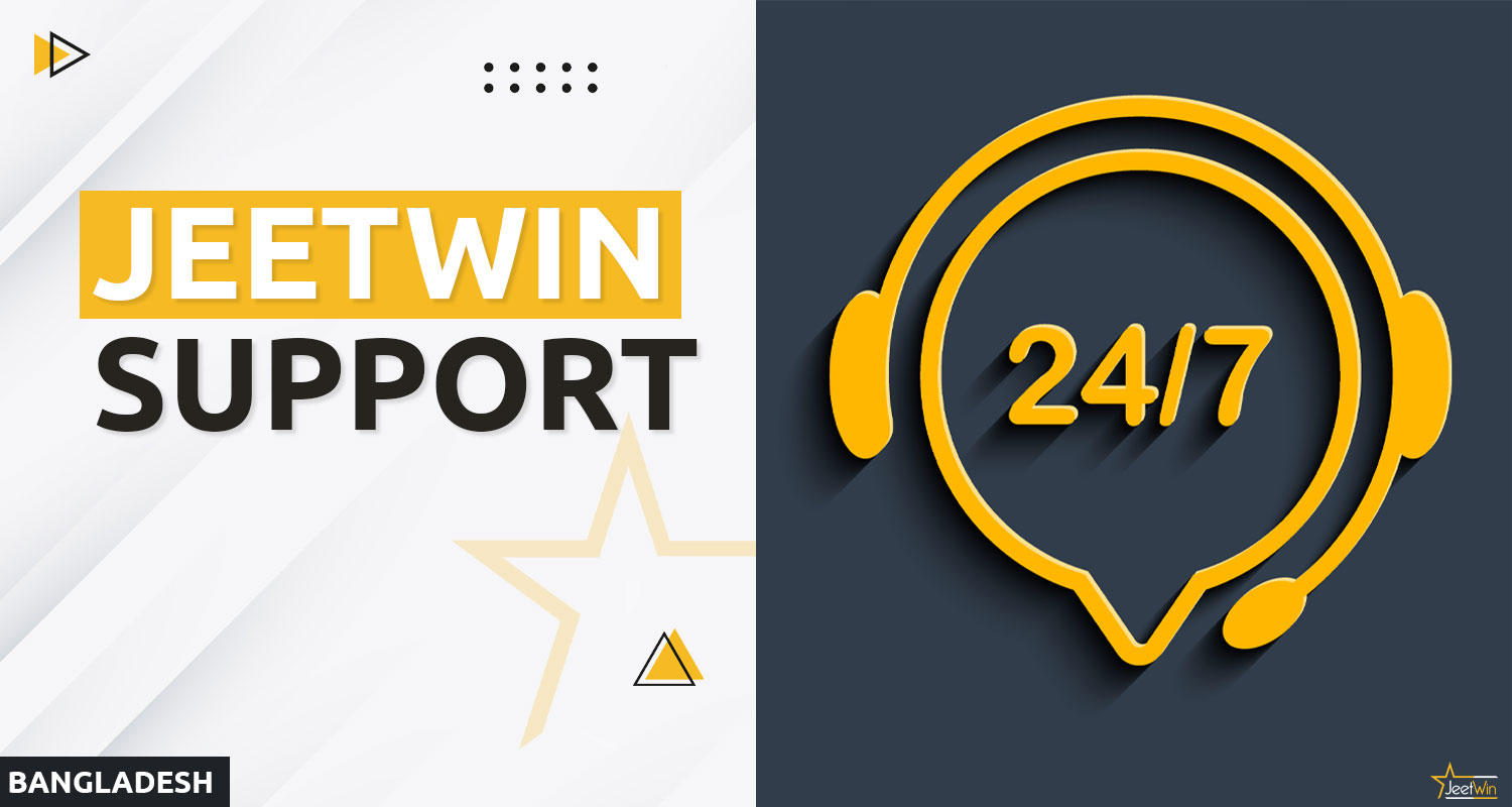 JeetWin provides 24/7 support for players from Bangladesh