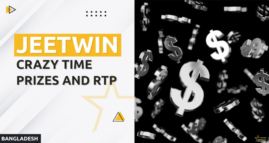 Prizes and RTP in Crazy Time on Jeetwin platform 